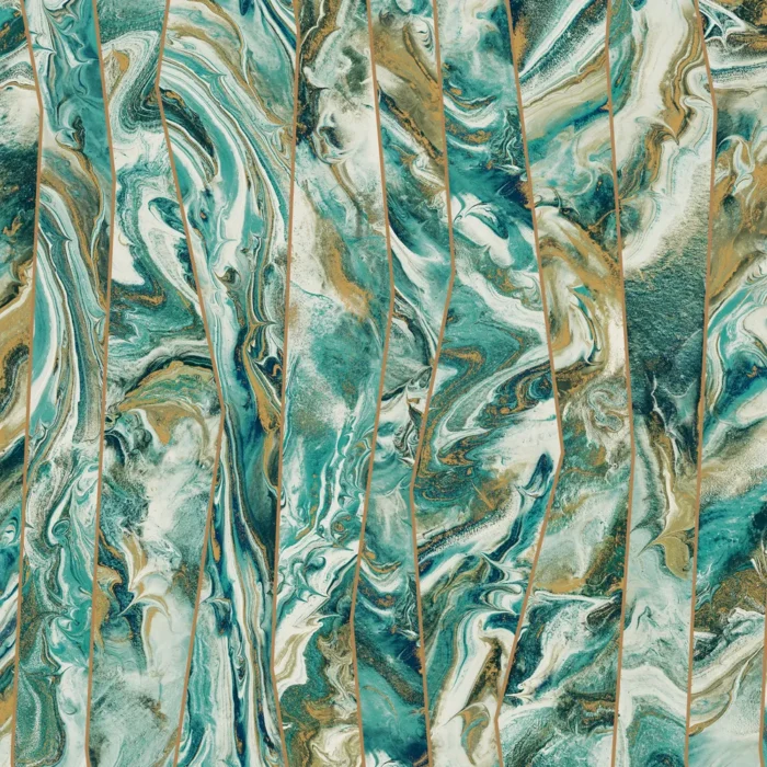 Teal Embossed Wallpaper – Marbled Stone (1201-4) Teal Embossed Octagon Adawall Wallpaper 1201-4